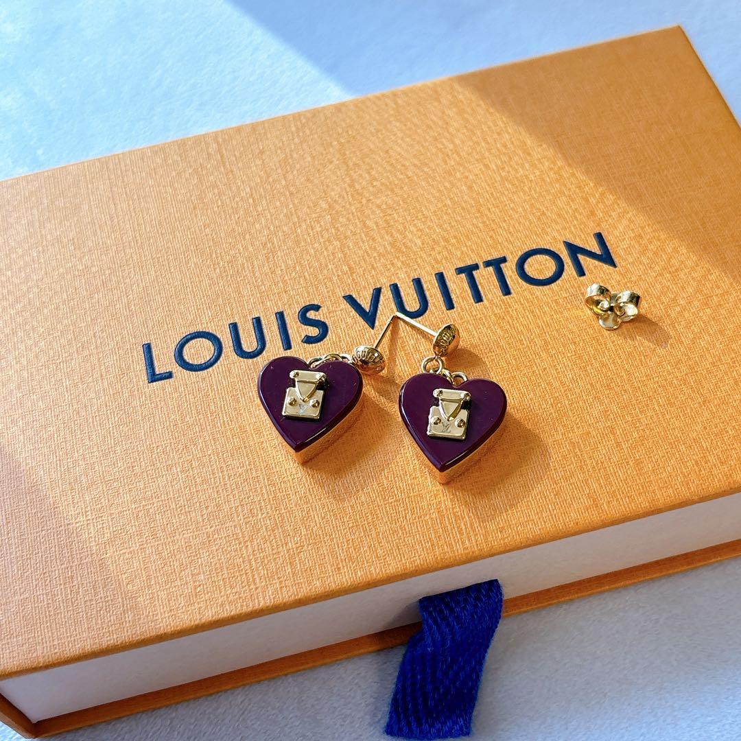 ルイ ヴィトン ブックルドレイユ ロックミー ハート ピアス