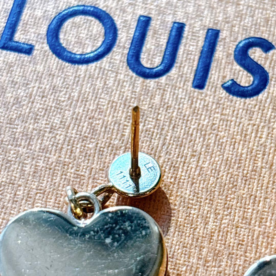 ルイ ヴィトン ブックルドレイユ ロックミー ハート ピアス