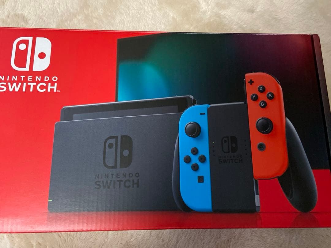 Nintendo Switch 本体 青/赤 Joy-Con（※難あり）