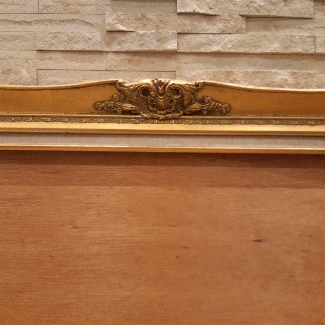 特大額縁 ゴールド アンティーク F15 キャンバス　ゴールド フレーム 油彩