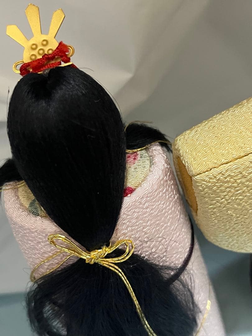 最終値下げ！立ち雛　木目込み人形 人形のみ　大里　彩作