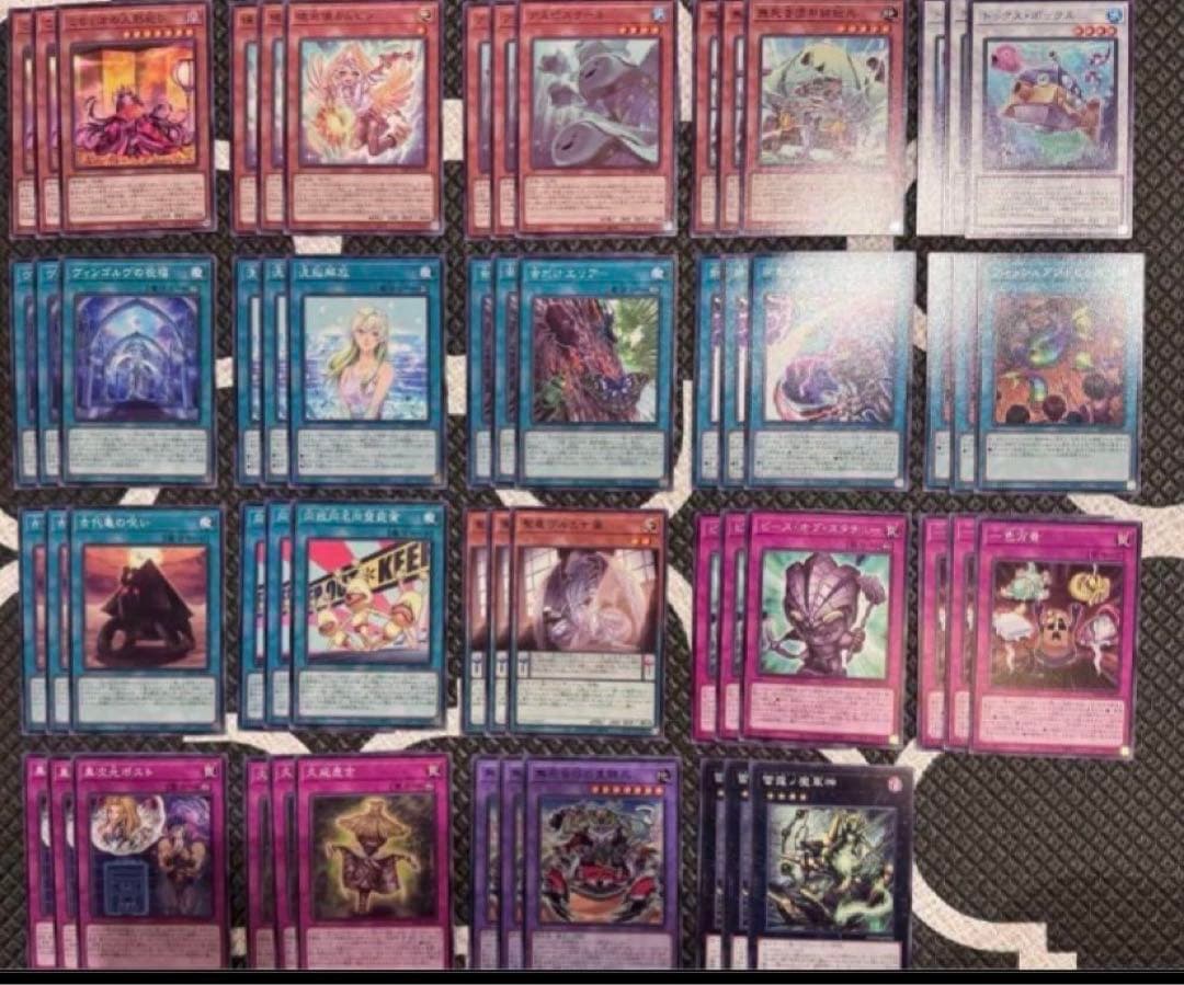 遊戯王　陽炎殿の君主　優麗なる霊鏡姫　汎用　その他　各3枚セット　ワープレ ③