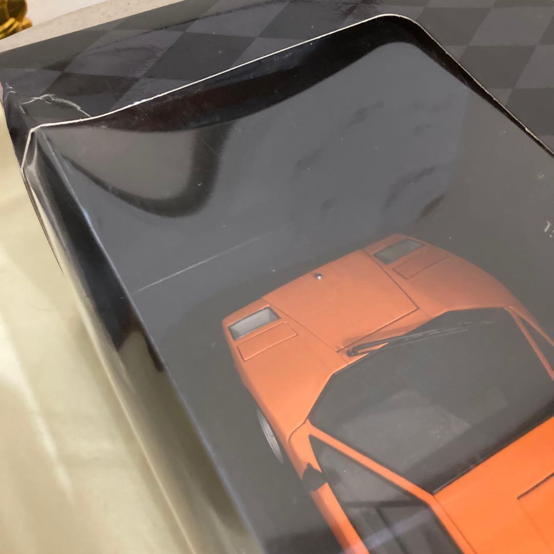 京商1/18 ランボルギーニ カウンタック LP400 オレンジ