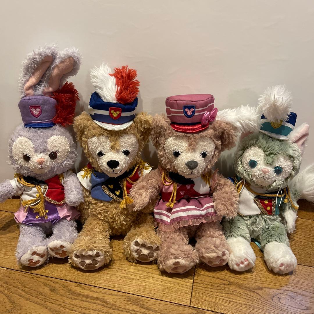 35周年ダッフィ&フレンズハッピーマーチングファン　ぬいぐるみ