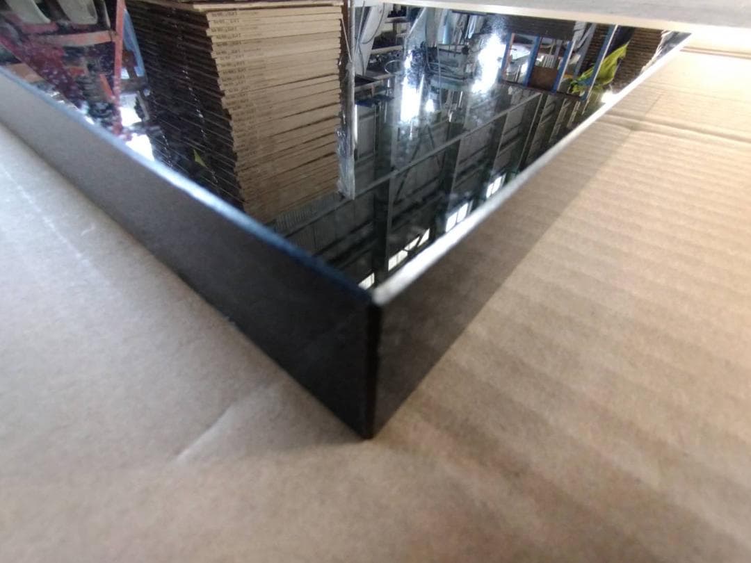 ●天然黒御影石 オーディオボード●450×300×30●5面磨き　送料無料