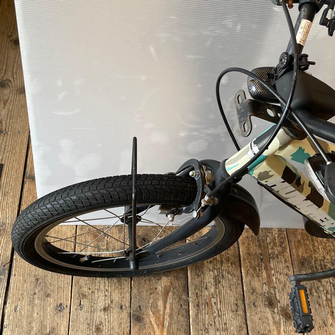 HUMMER　ハマー　子供用自転車　ジュニア　18インチ　カゴ無し　サイクリング