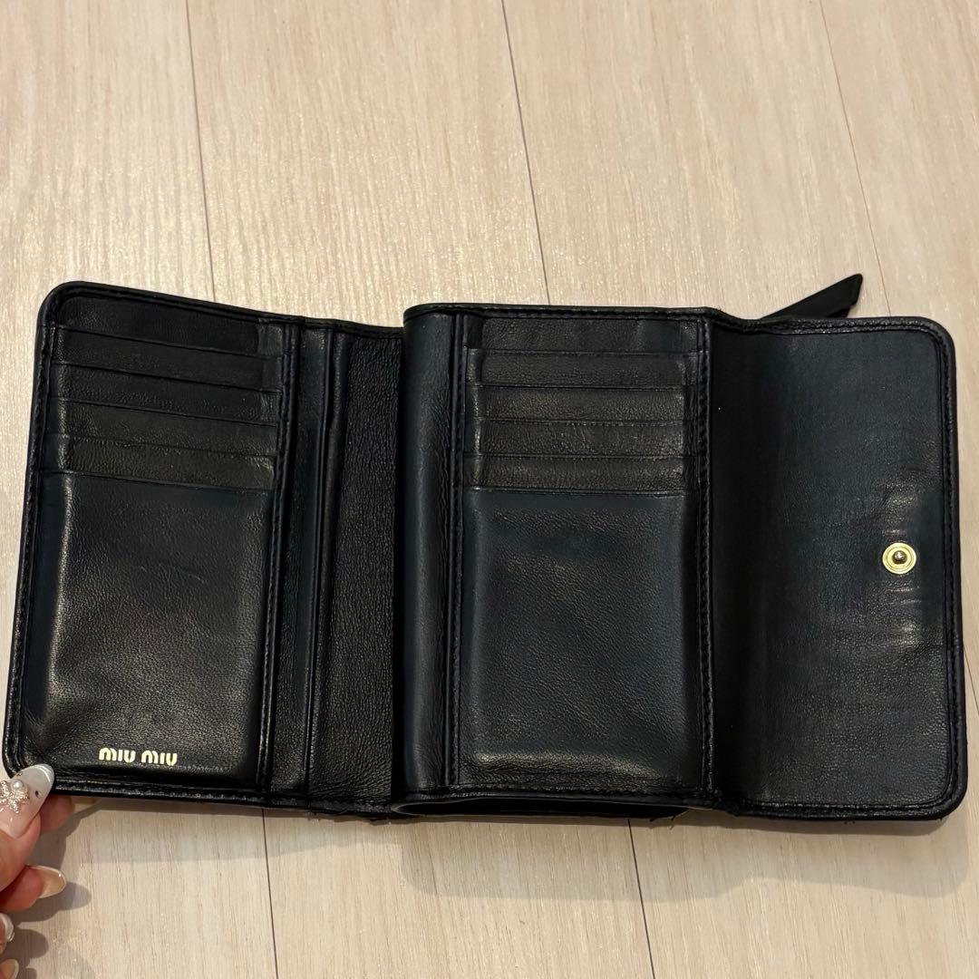 【miumiu】ウォレット MATELASSE マテラッセ 財布