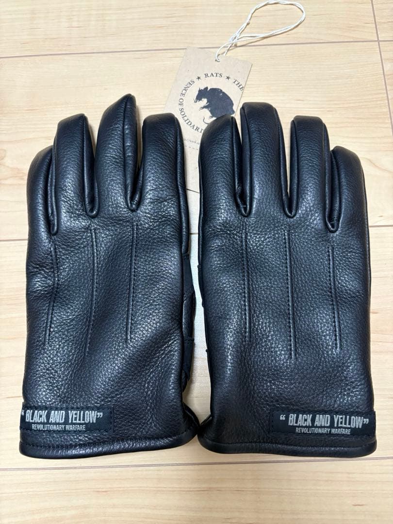 【極美品】RATS「LINER LEATHER GLOVE」　レザーグローブ