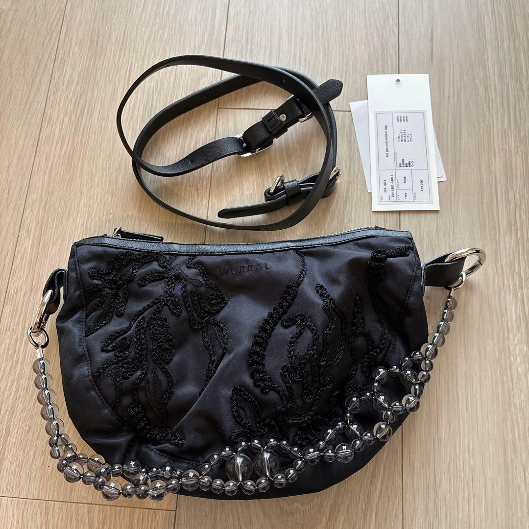 バッグ MURRAL \"Sea pea\" embroidered bag