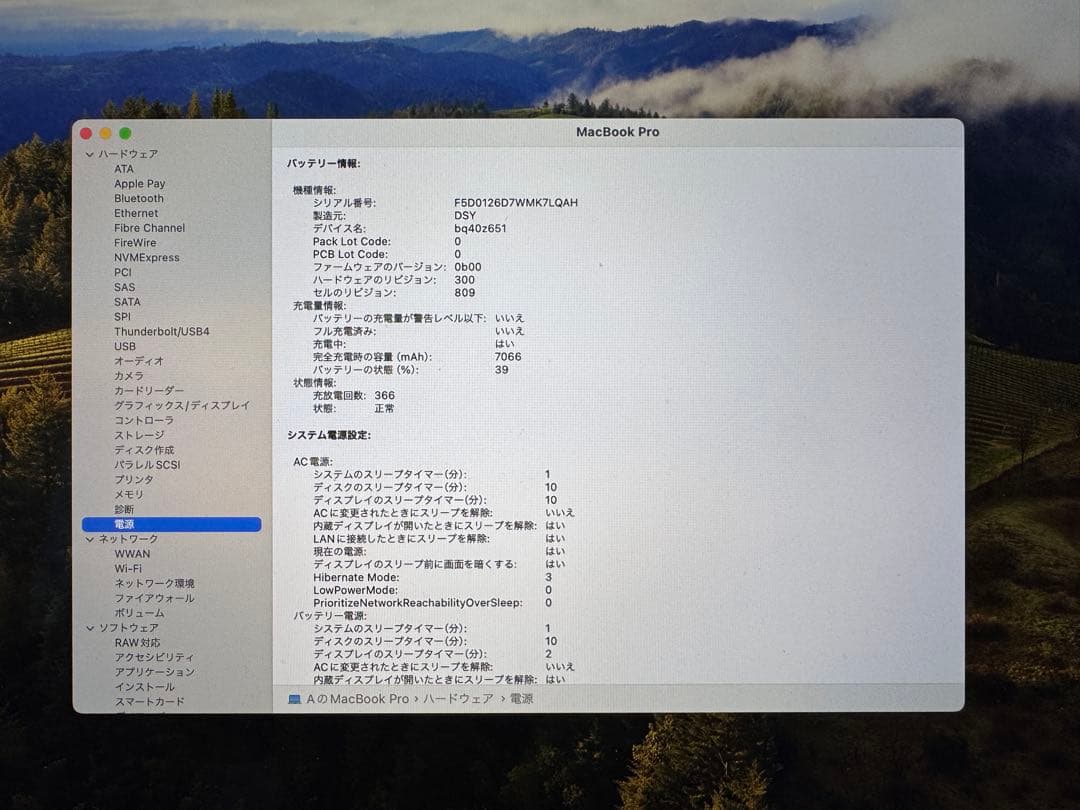 【値下げ】MacBook Pro 2019 16インチ i9 64GB 1TB