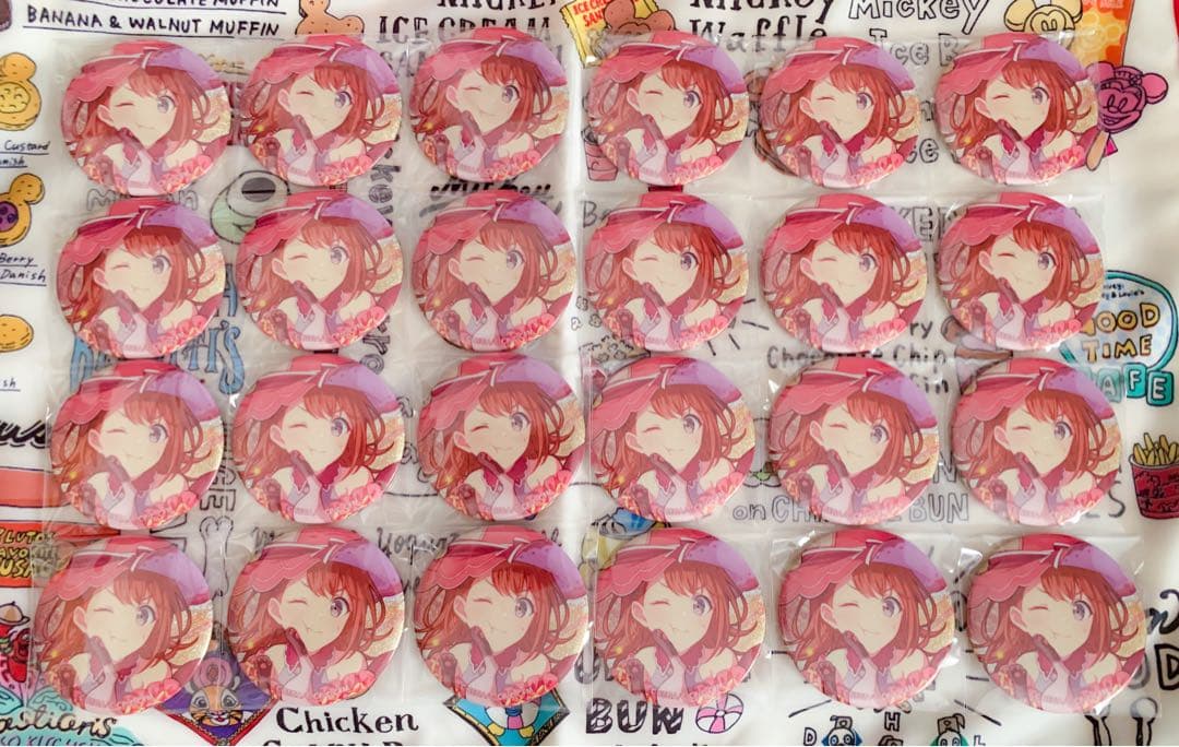 プロセカ グリッター缶バッジ グリ缶 花里みのり 18B