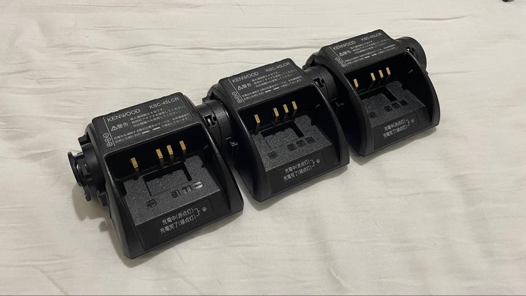 KENWOOD 無線機 3台 ケンウッド TPZ-D503 :登録局 廃局済