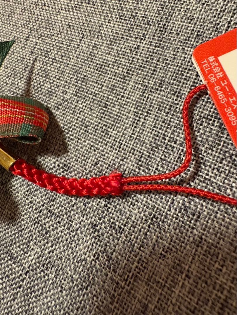 ユニバーサルスタジオジャパン　スヌーピー　ストラップ　クリスマス　USJ