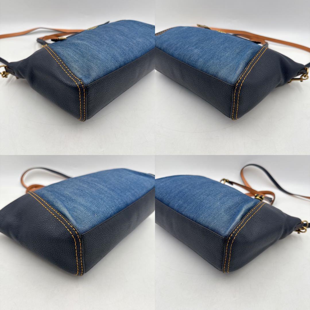 COACH coach コーチ ハンドバッグ ショルダーバッグ デニム