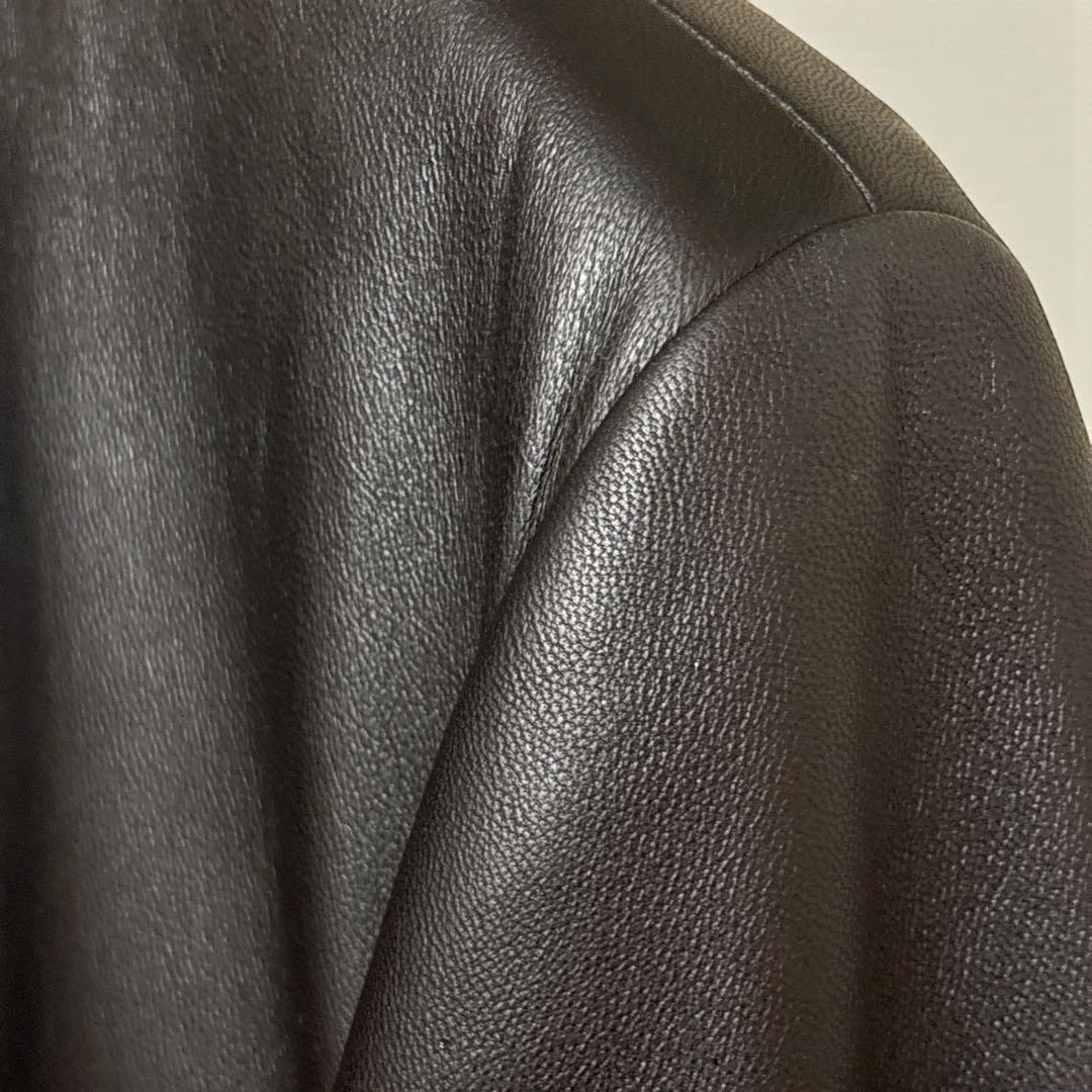 定価15万【CALIBRO 12 】バーニーズ別注 ラムレザー ライダース 美品