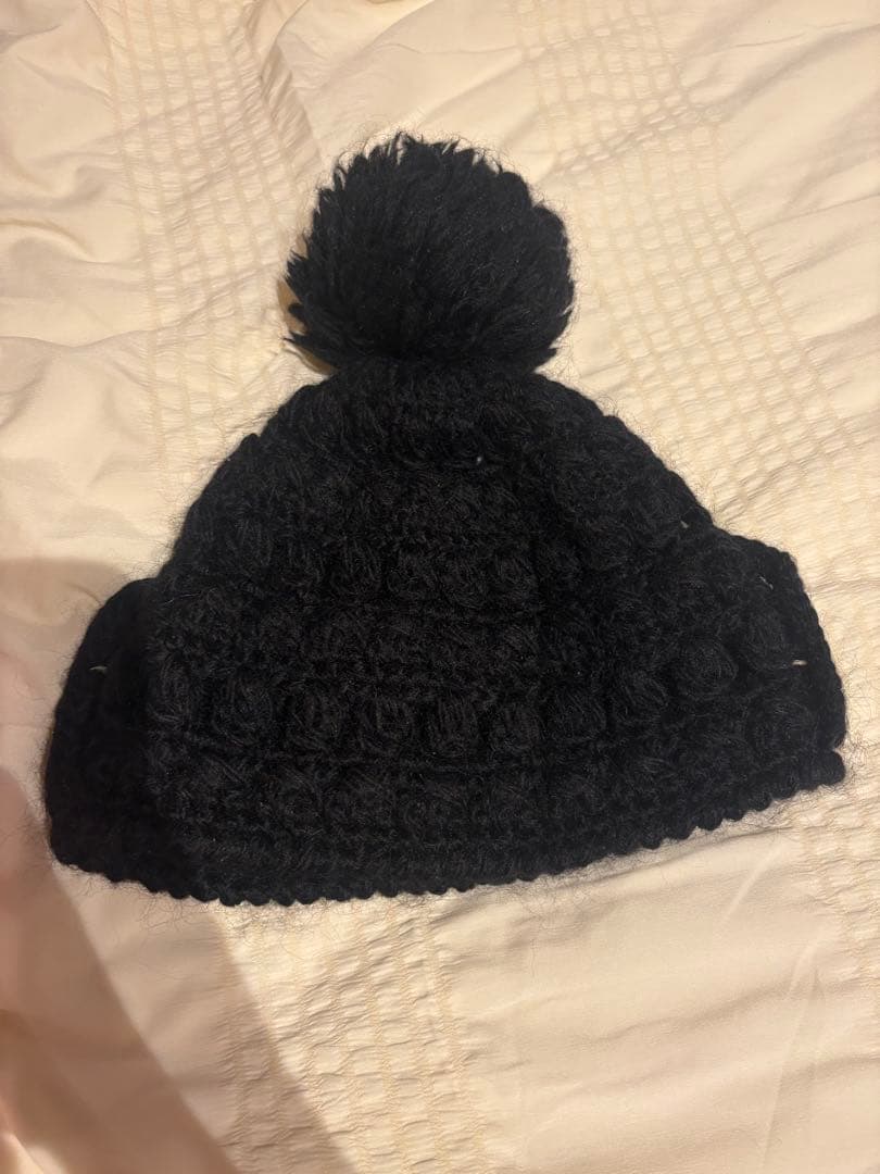 【Vivienne Westwood accessories】ニット帽 ブラック