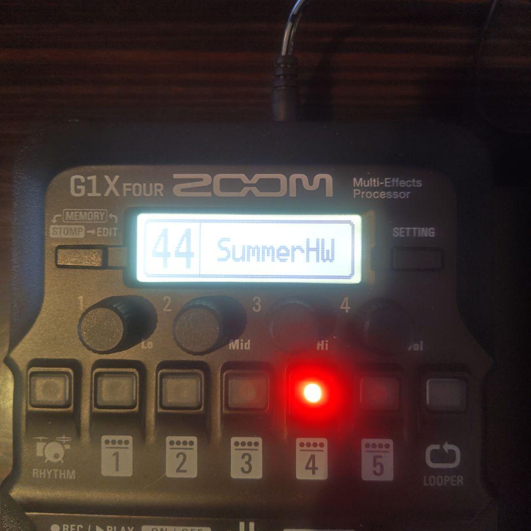 zoom マルチエフェクター G1X four
