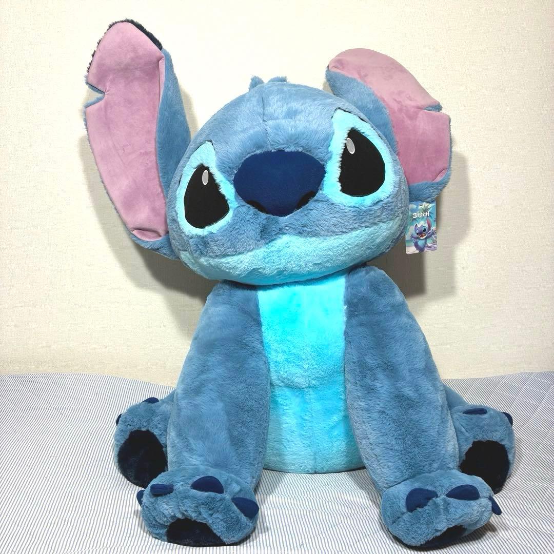 【新品タグ付】 COSTCO コストコ スティッチ 特大 ぬいぐるみ