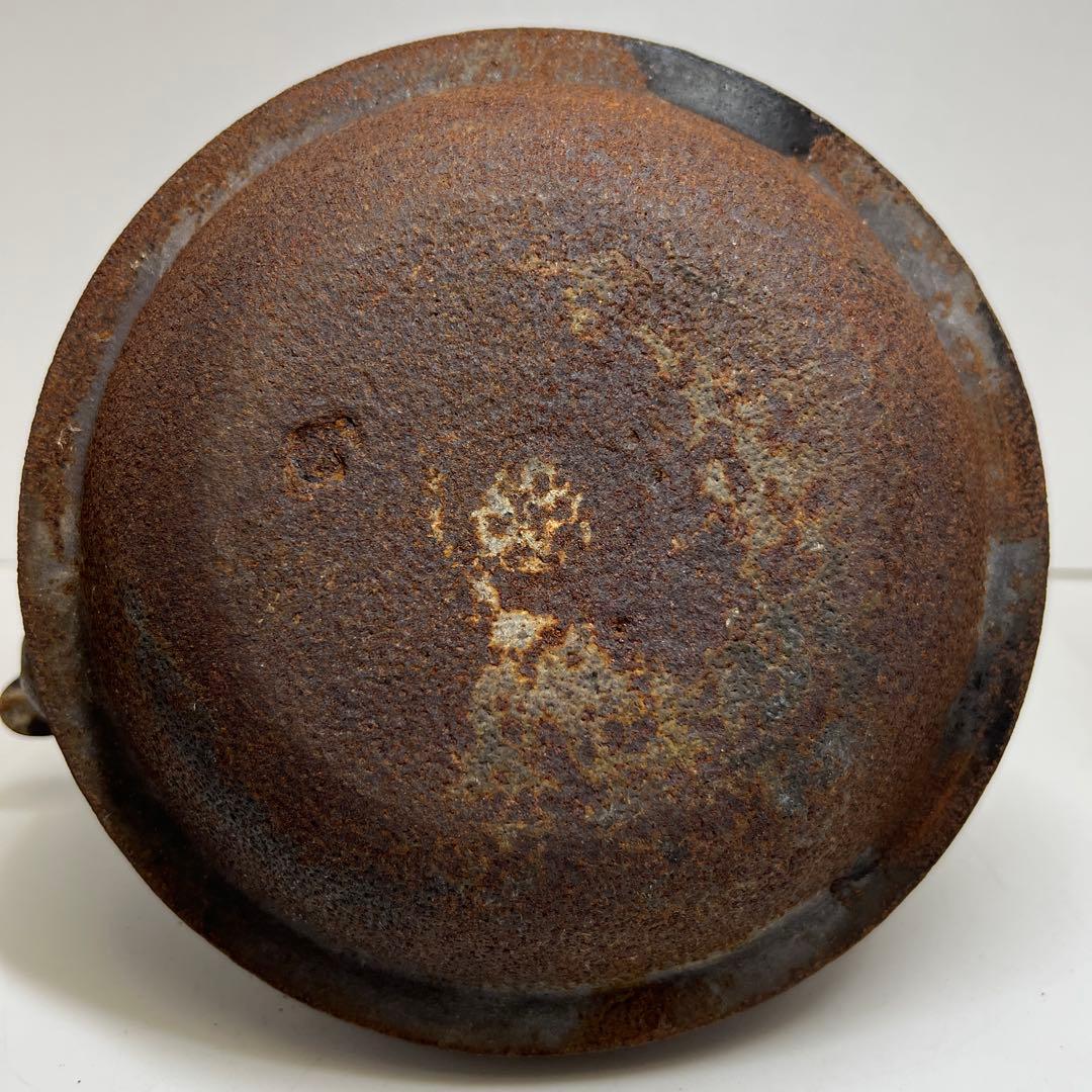 南部鉄瓶　岩鋳　桜尽　2608g 東N7-0902③