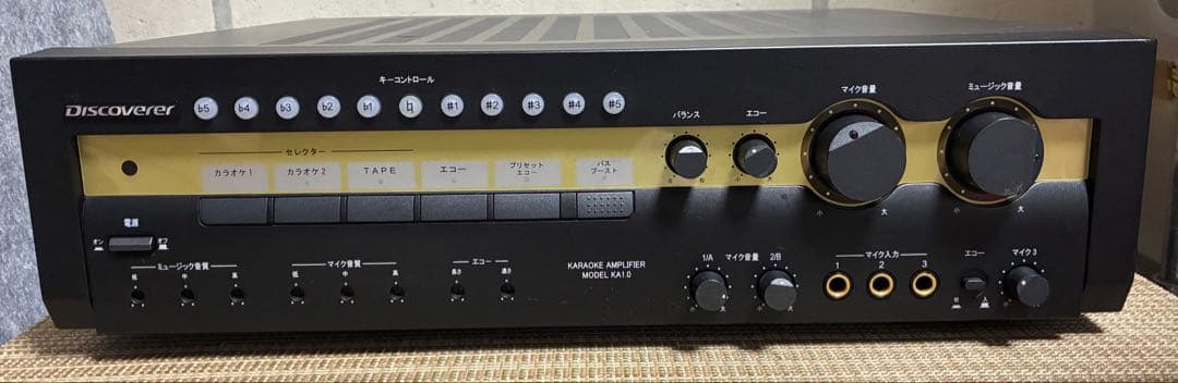 カラオケ デジタル ミキシングアンプ Discoverer KA1.0