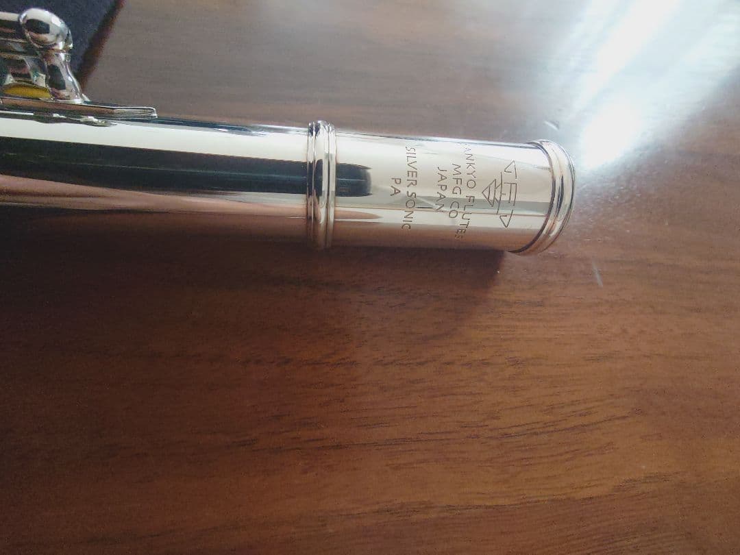 三響　SANKYO フルート シルバーソニック　Ｈ足部管　リングキイ