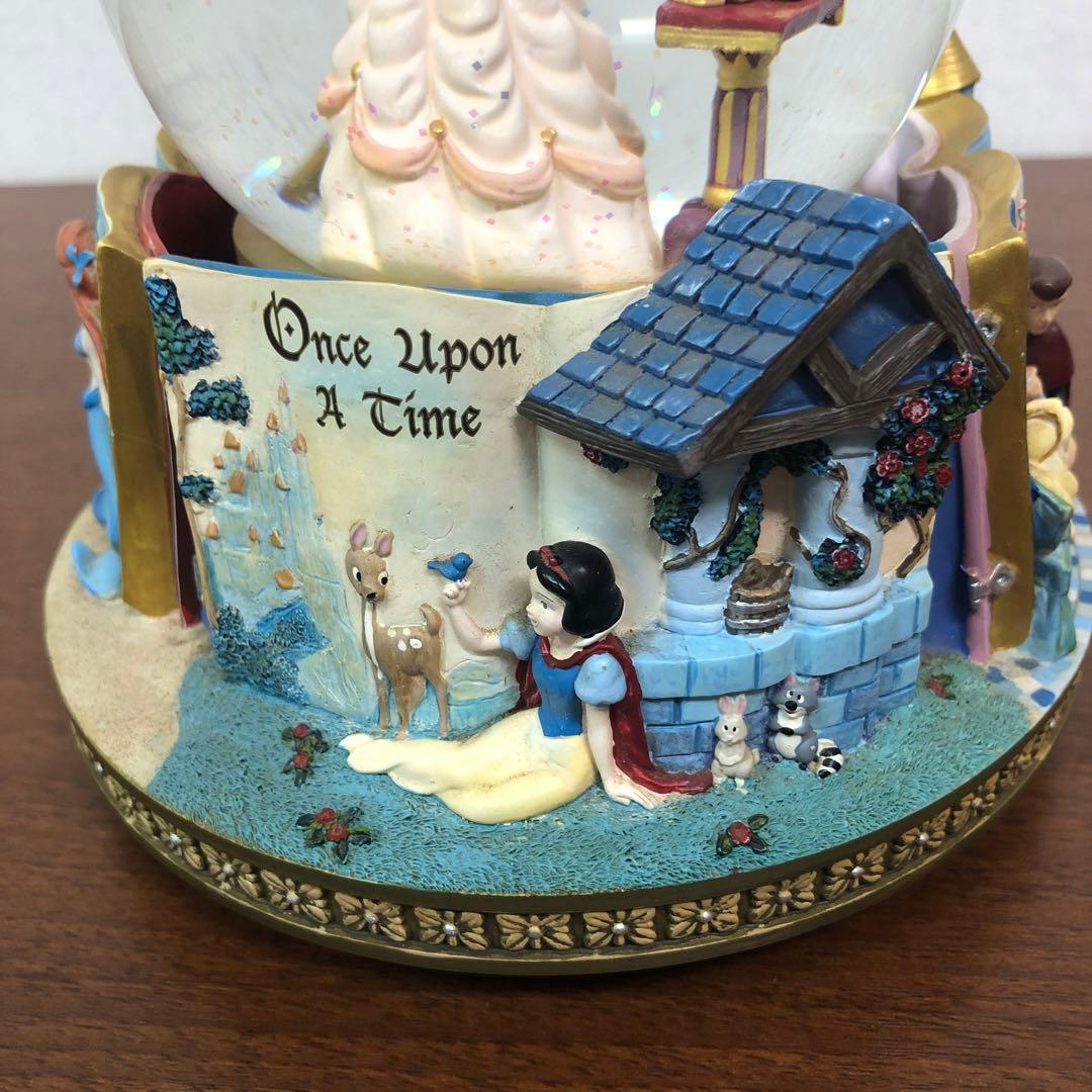 ❶要確認　美女と野獣　オルゴール　スノードーム　ディズニープリンセス