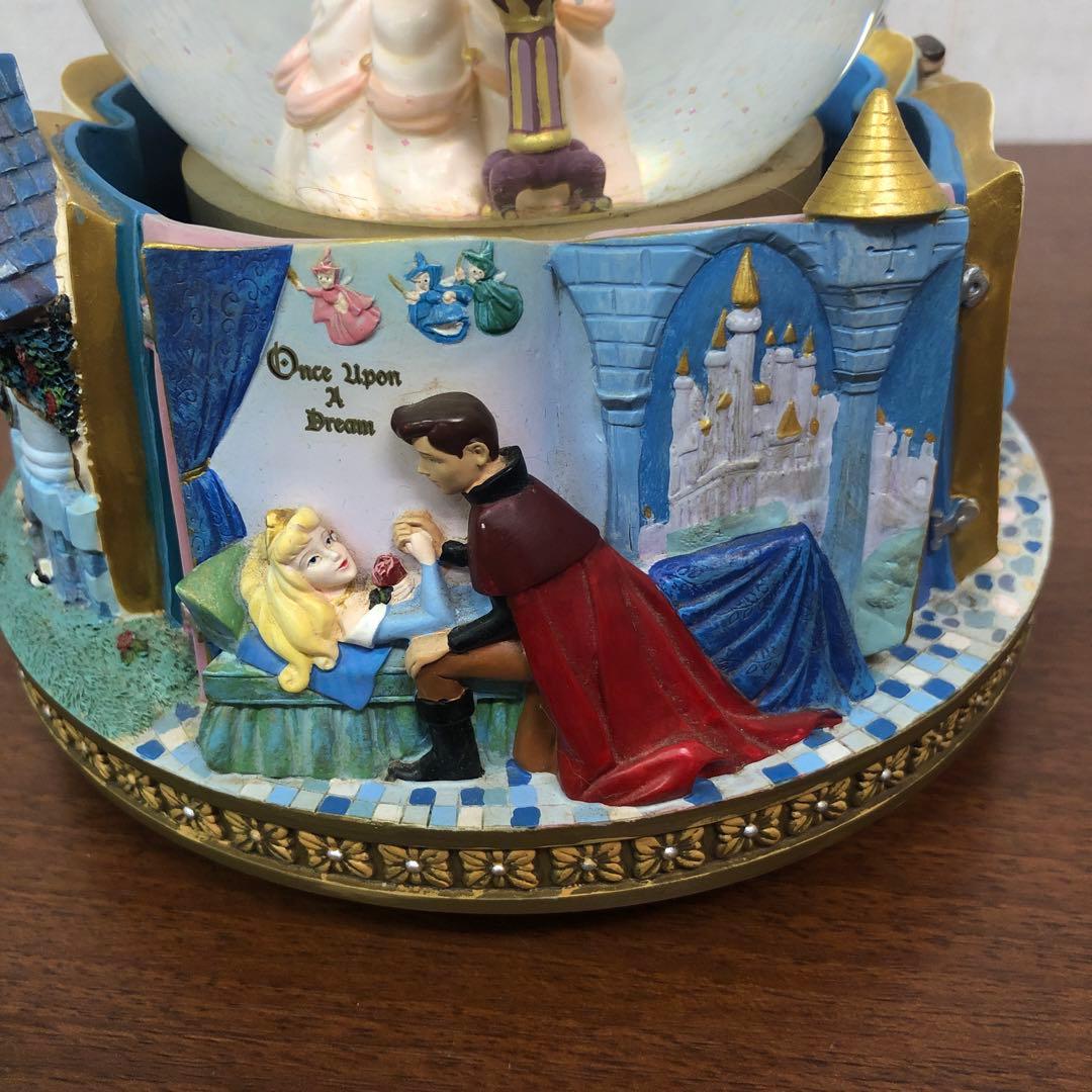 ❶要確認　美女と野獣　オルゴール　スノードーム　ディズニープリンセス
