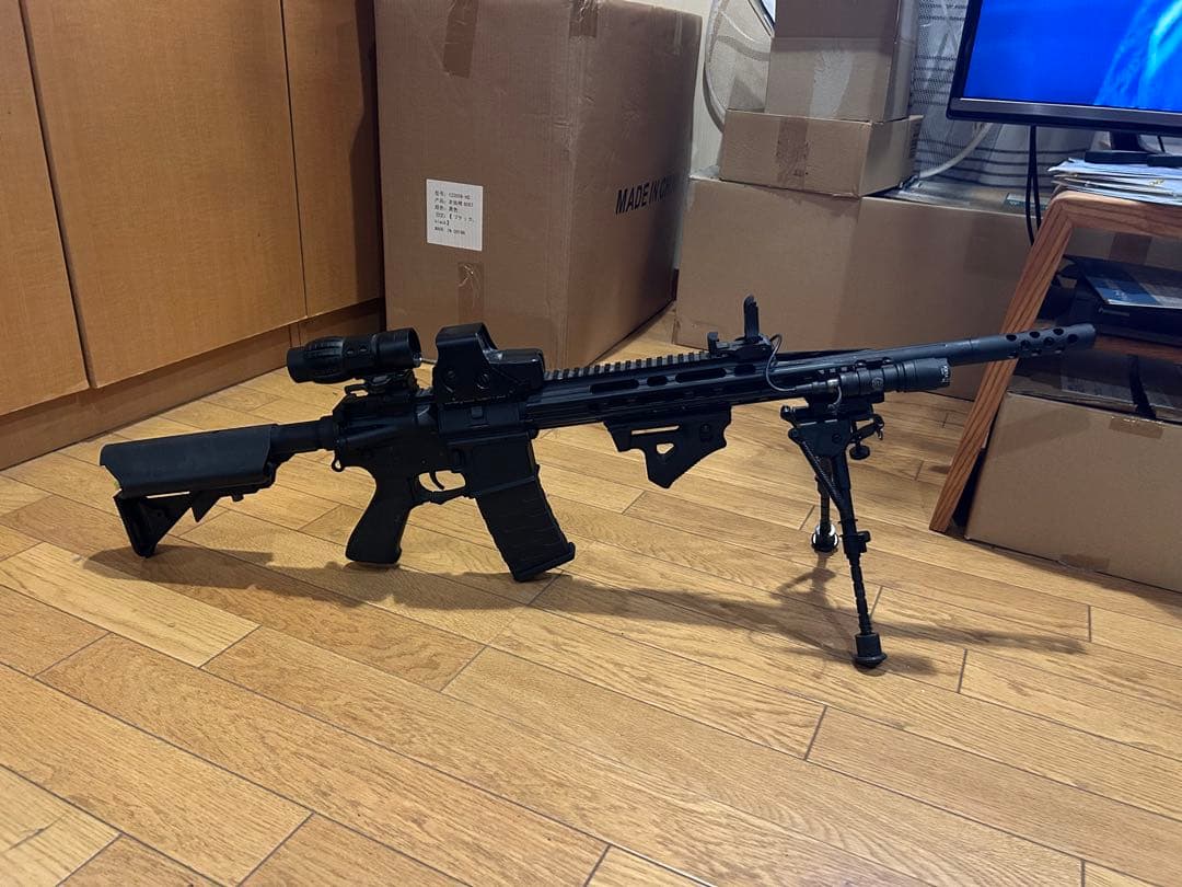 東京マルイ　パトリオット　スナイパーライフル ブラック ピカティニーレール
