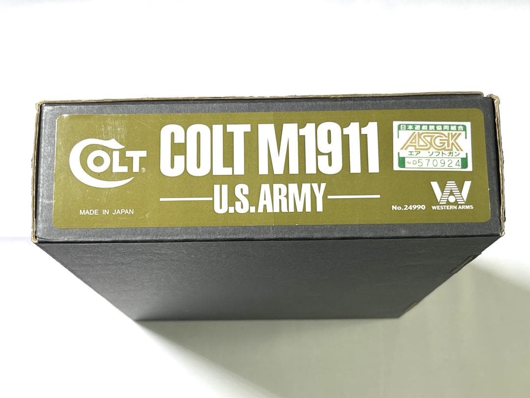 【中古】　WA　コルト M1911 ロイヤルブルー