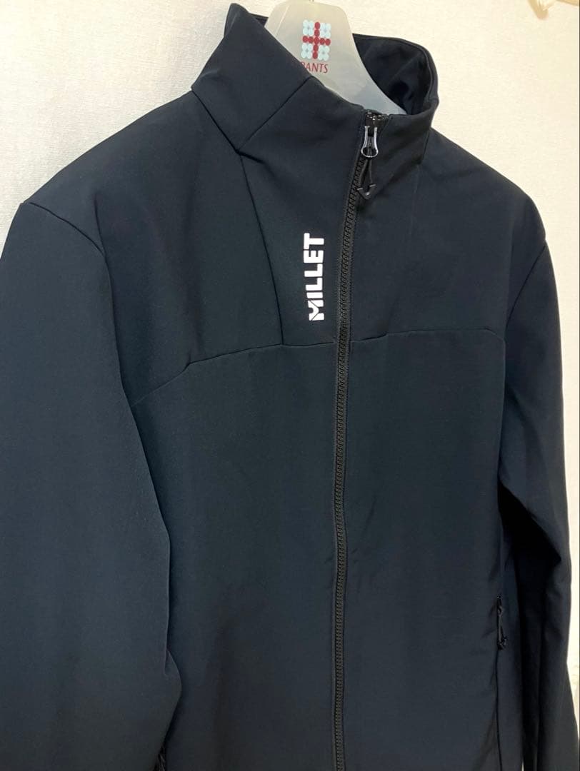 極美品ミレー MILLET 防風ソフトシェル　セネカシールドジャケット L JP