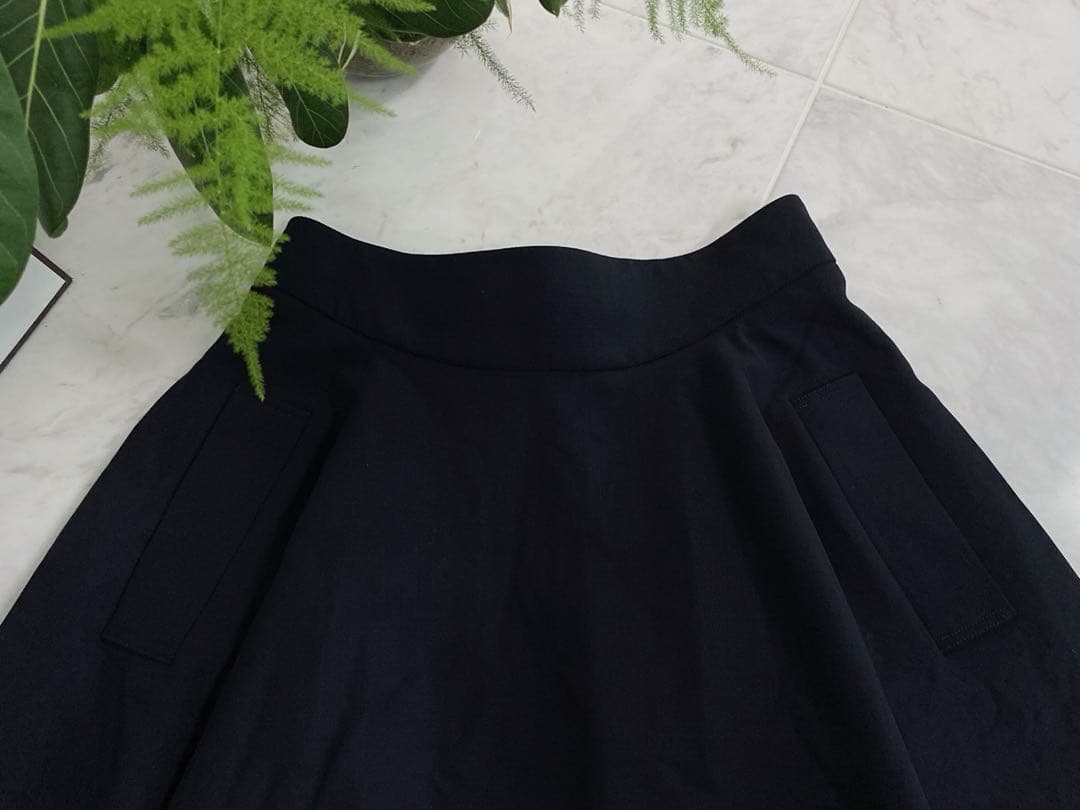 ＜現行品★完売色＞★美品★FOXEY/フォクシー ニコル スカート フレア 40