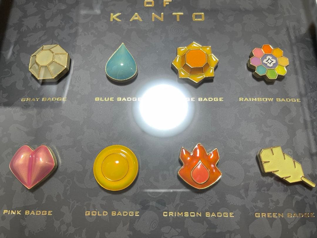 【受注生産】ジムバッジコレクション コンプリートセット 赤緑