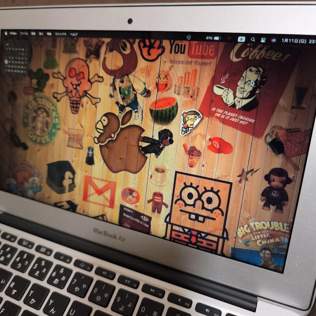 MacBook本体 MacBook Air 11 2013 | i7 | 8GB | 256GB