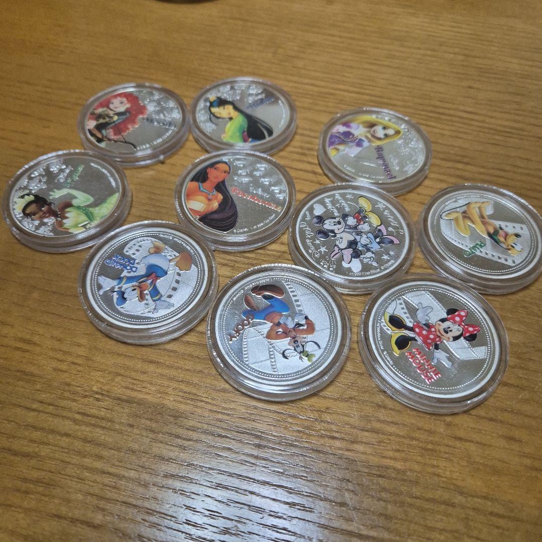 ディズニープリンセス ピンバッジ 10個セット