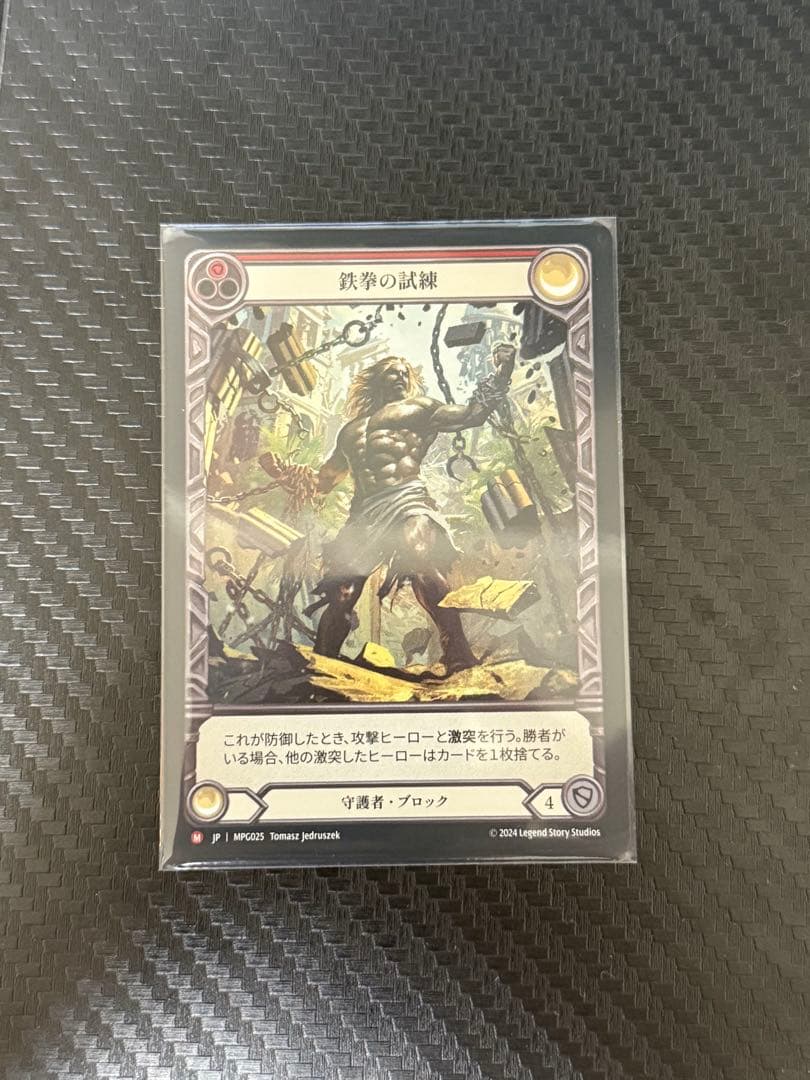 鉄拳の試練 / Test of Iron Grip 日本語版EA