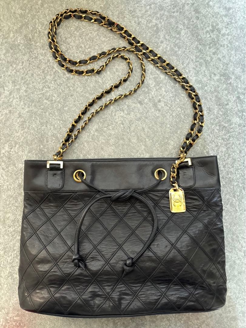CHANEL:1980年代ヴィンテージ　ショルダーバッグ