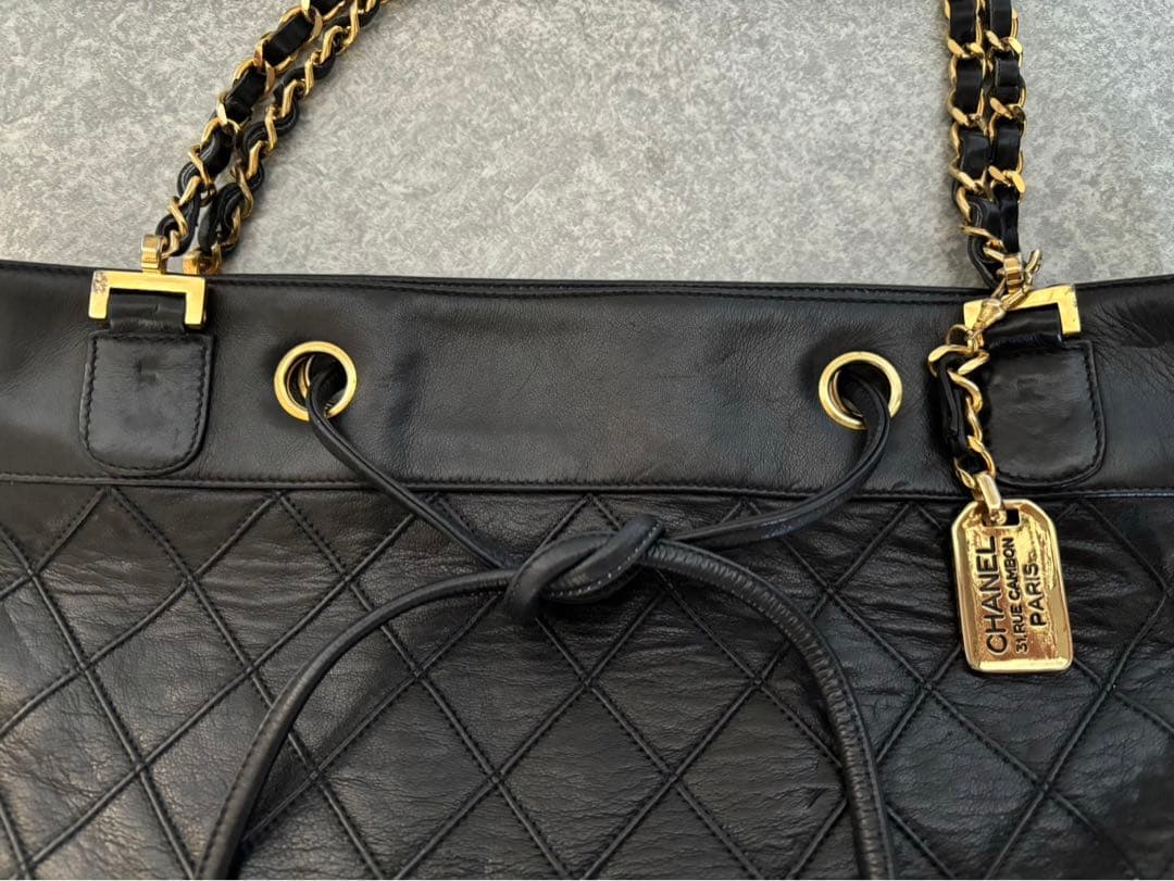 CHANEL:1980年代ヴィンテージ　ショルダーバッグ