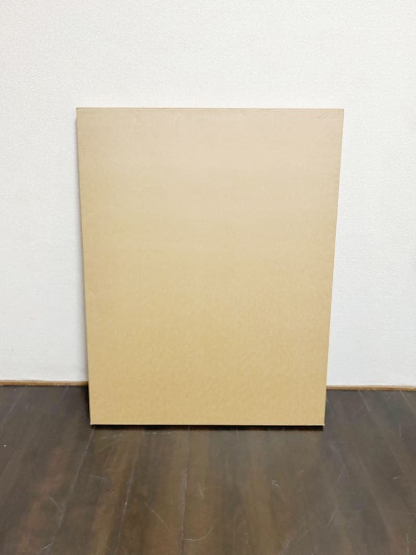 ほぼ未使用 茶道具 版画 風炉屏風先 溜塗縁 鶴 元箱