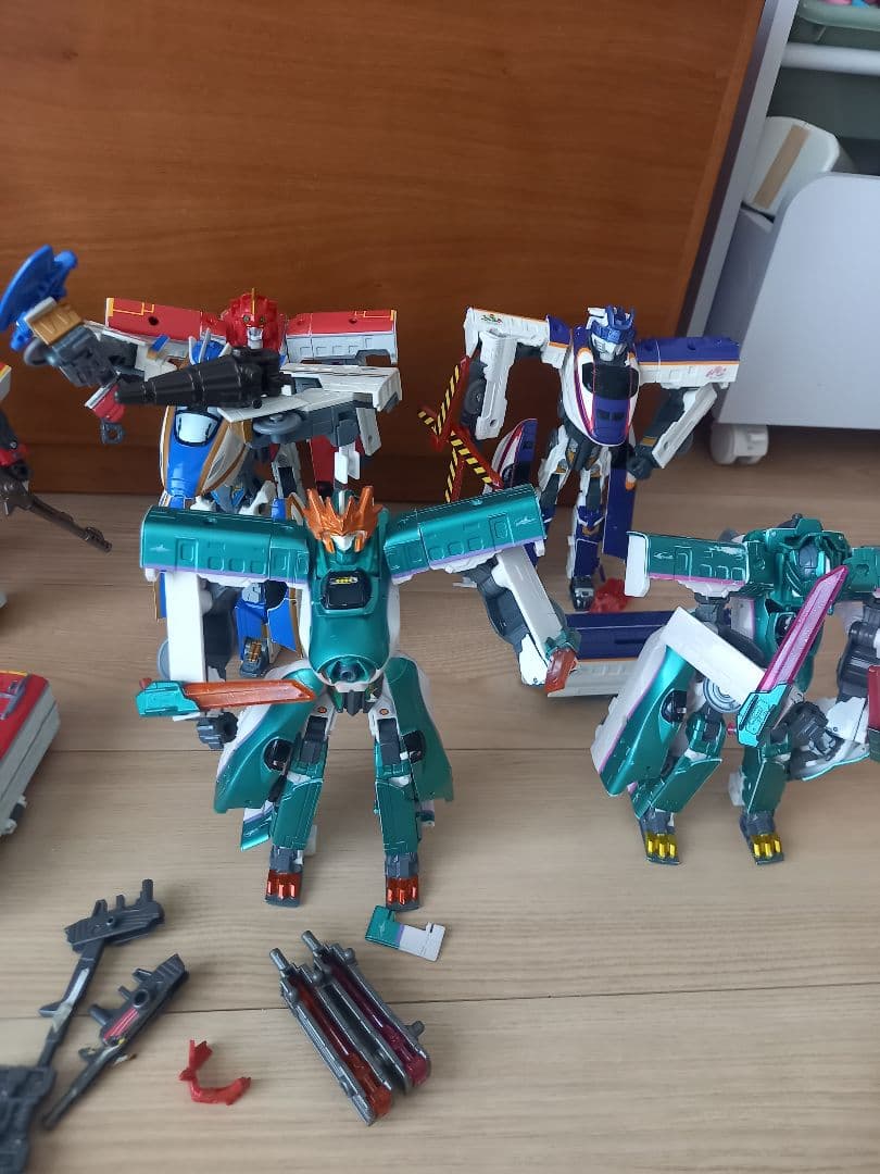 シンカリオンZとZ合体3体　初代シンカリオン5体　まとめ売り