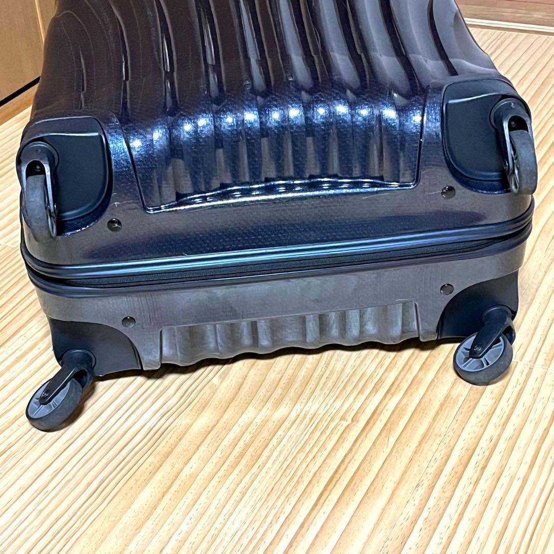 【美品】サムソナイト コスモライト 94L キャリーケース 超軽量 4輪 ブルー