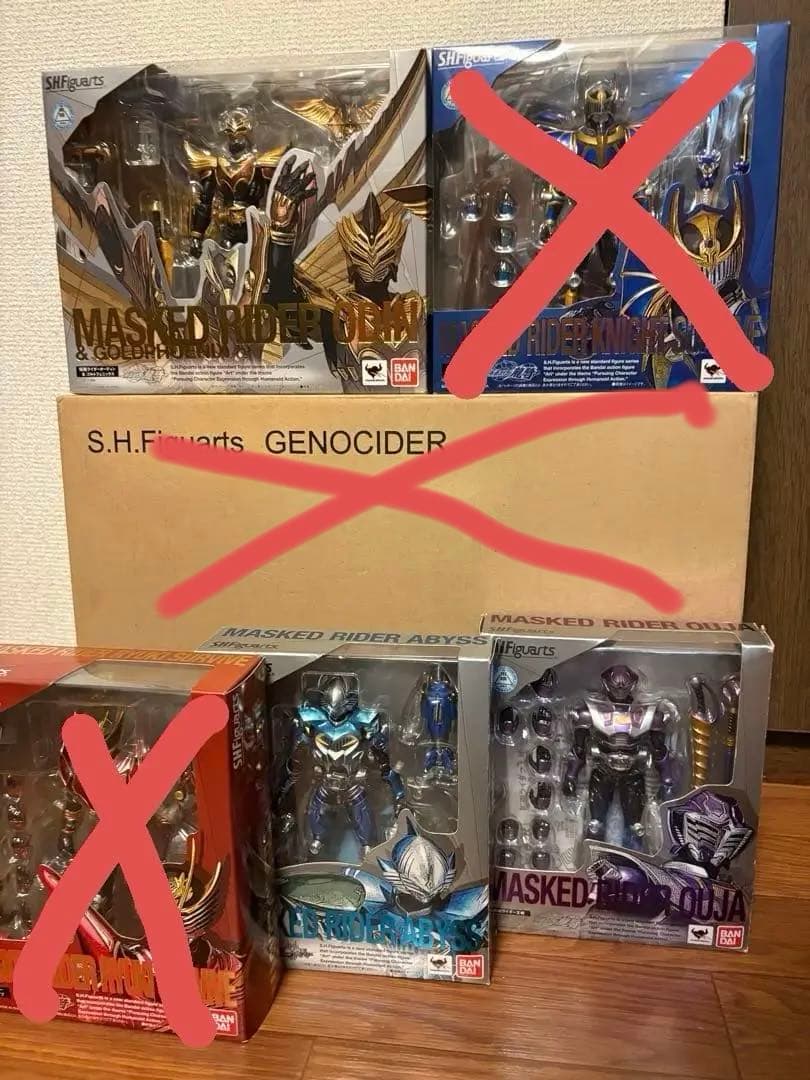 S.H.Figuarts オーディン など3体セット