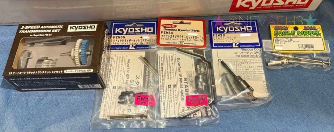 Kyosho◆Castrol MUGEN NSX RCエンジンカー ＆OP付き