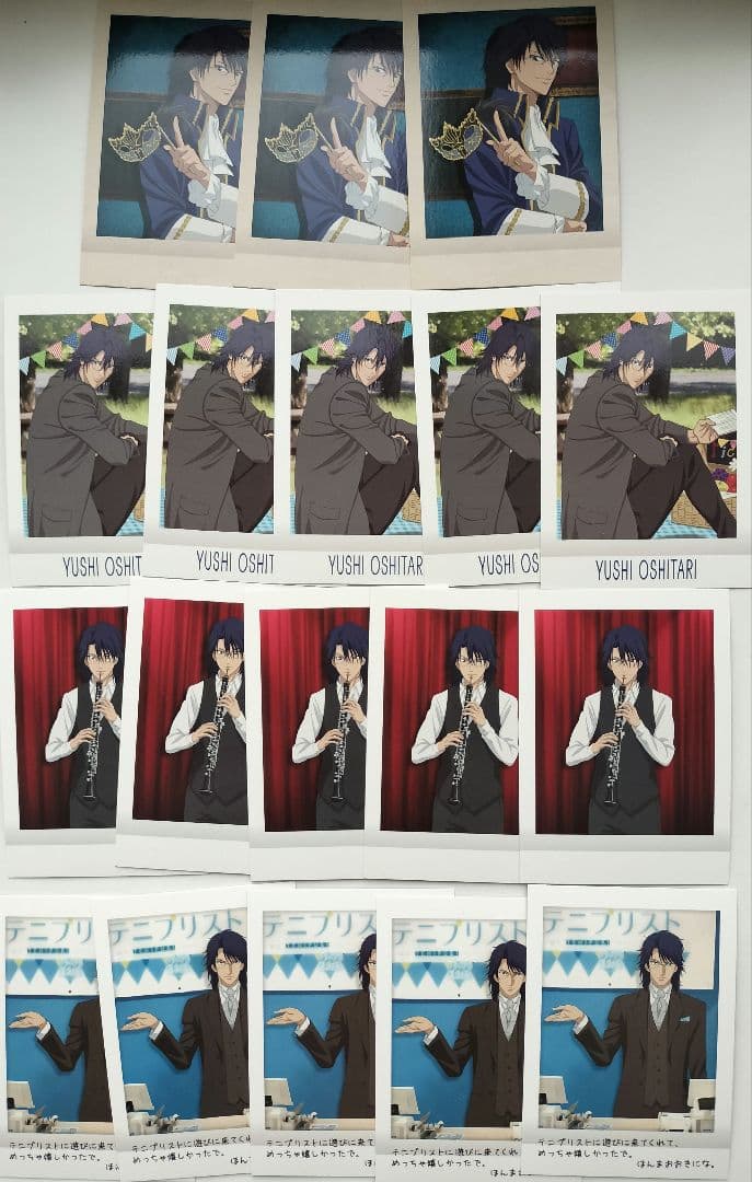 テニスの王子様　テニプリ　忍足侑士　トレーディングカード　クリアカード等　45枚