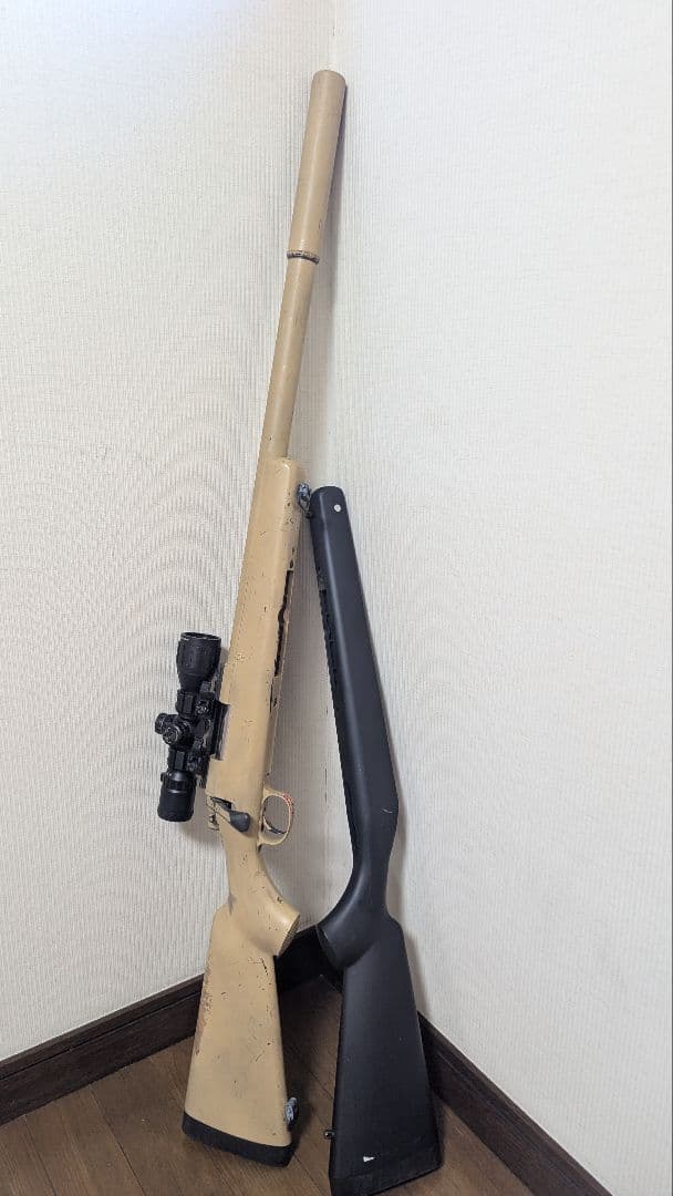 格安東京マルイGSPEC ベージュ 塗装スコープ付きその他あり。