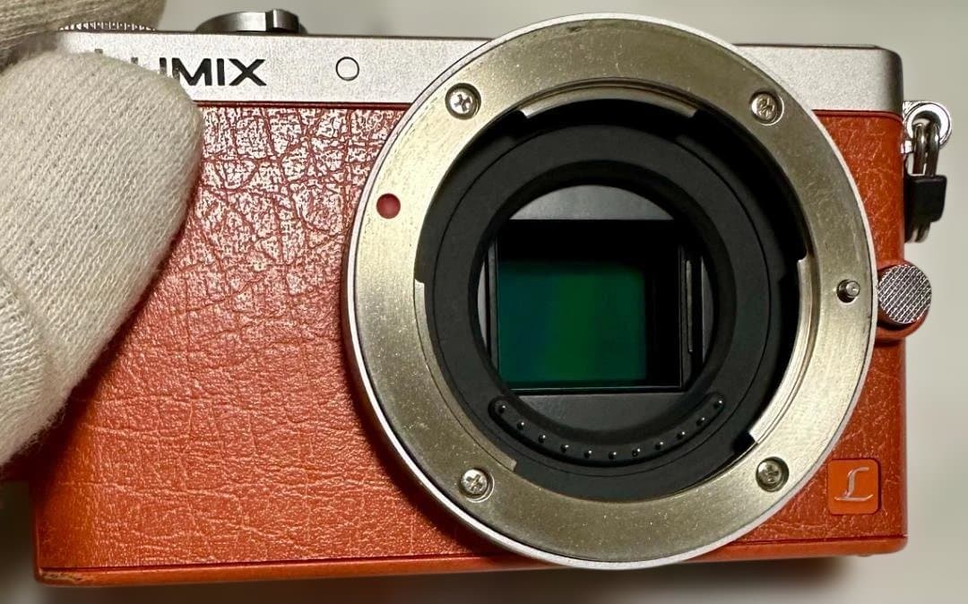 【動作品】LUMIXGM1オレンジ12-32mmキット