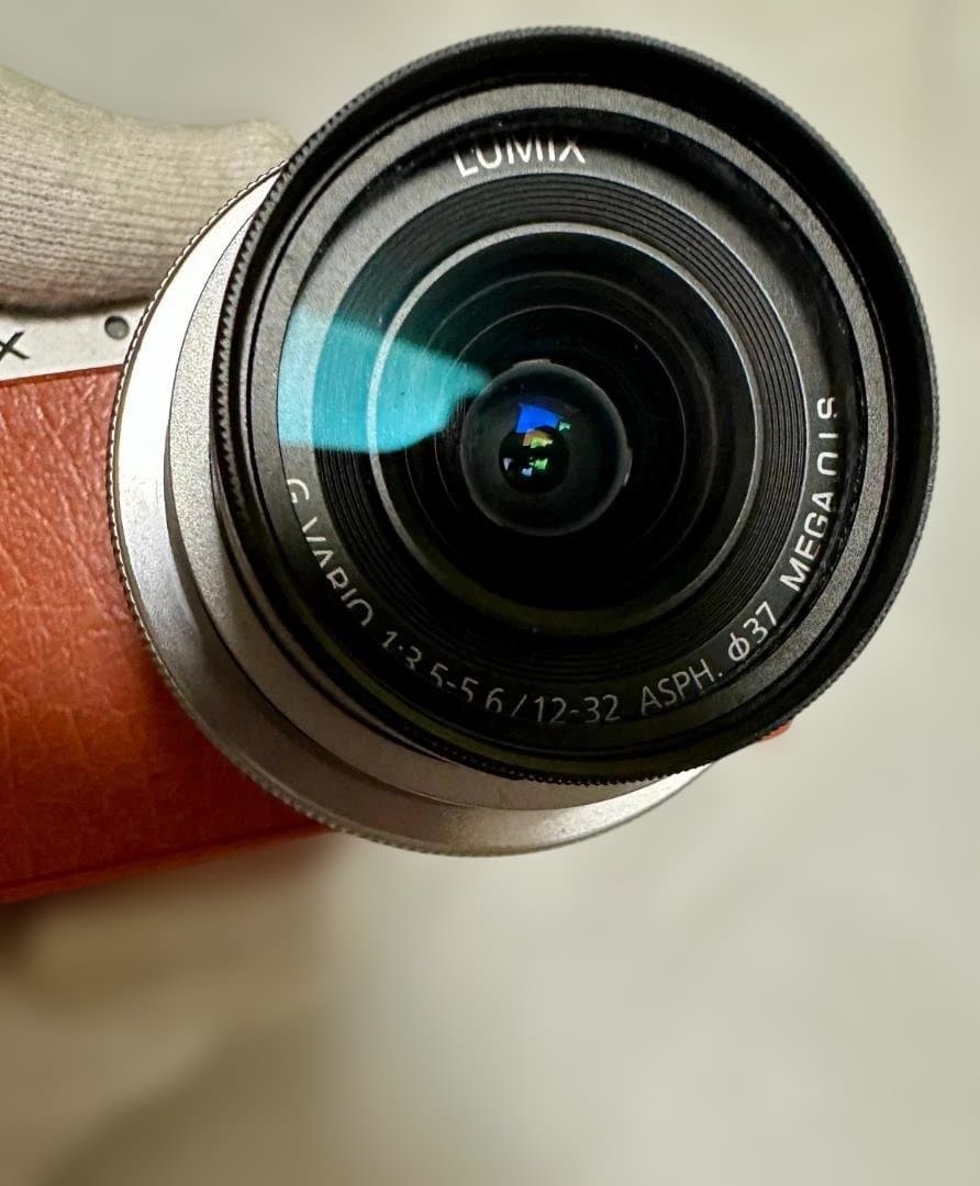 【動作品】LUMIXGM1オレンジ12-32mmキット