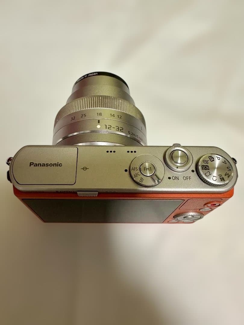 【動作品】LUMIXGM1オレンジ12-32mmキット