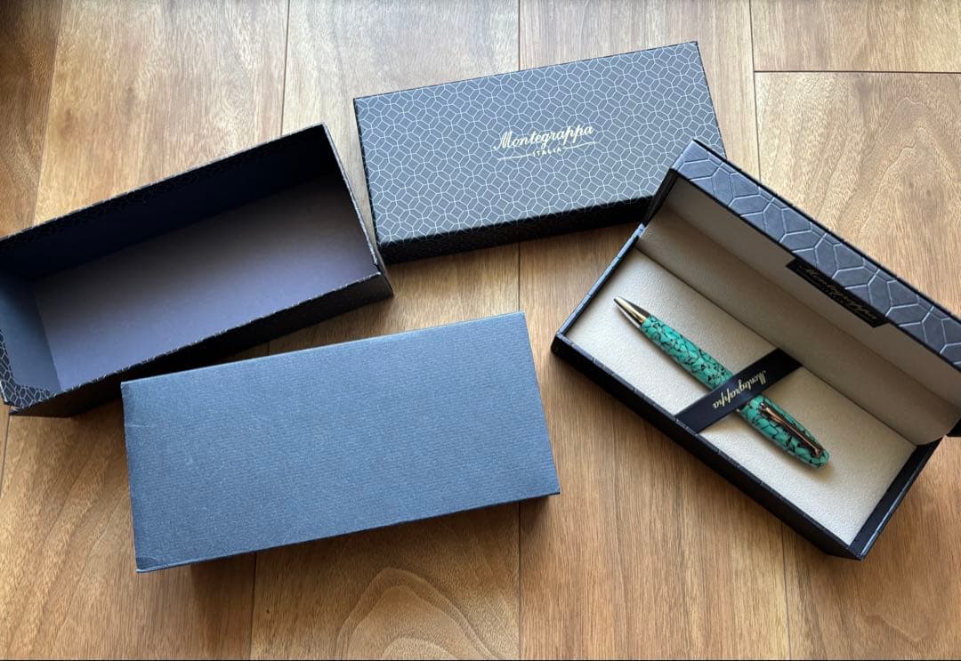 モンテグラッパ ボールペン ターコイズ
