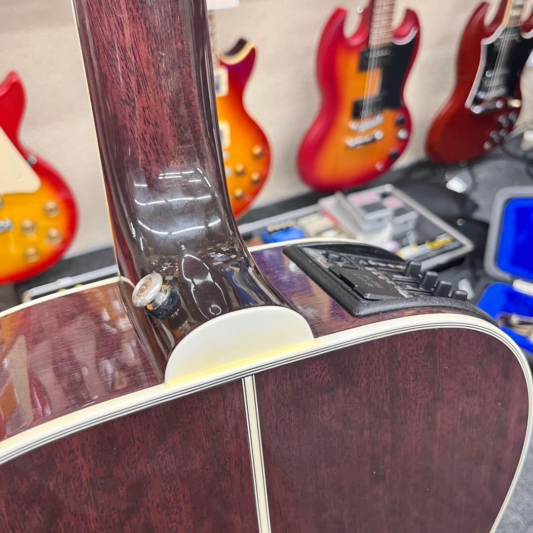 【10134】 takamine skull #7 TP エレアコ ピンク 高峰