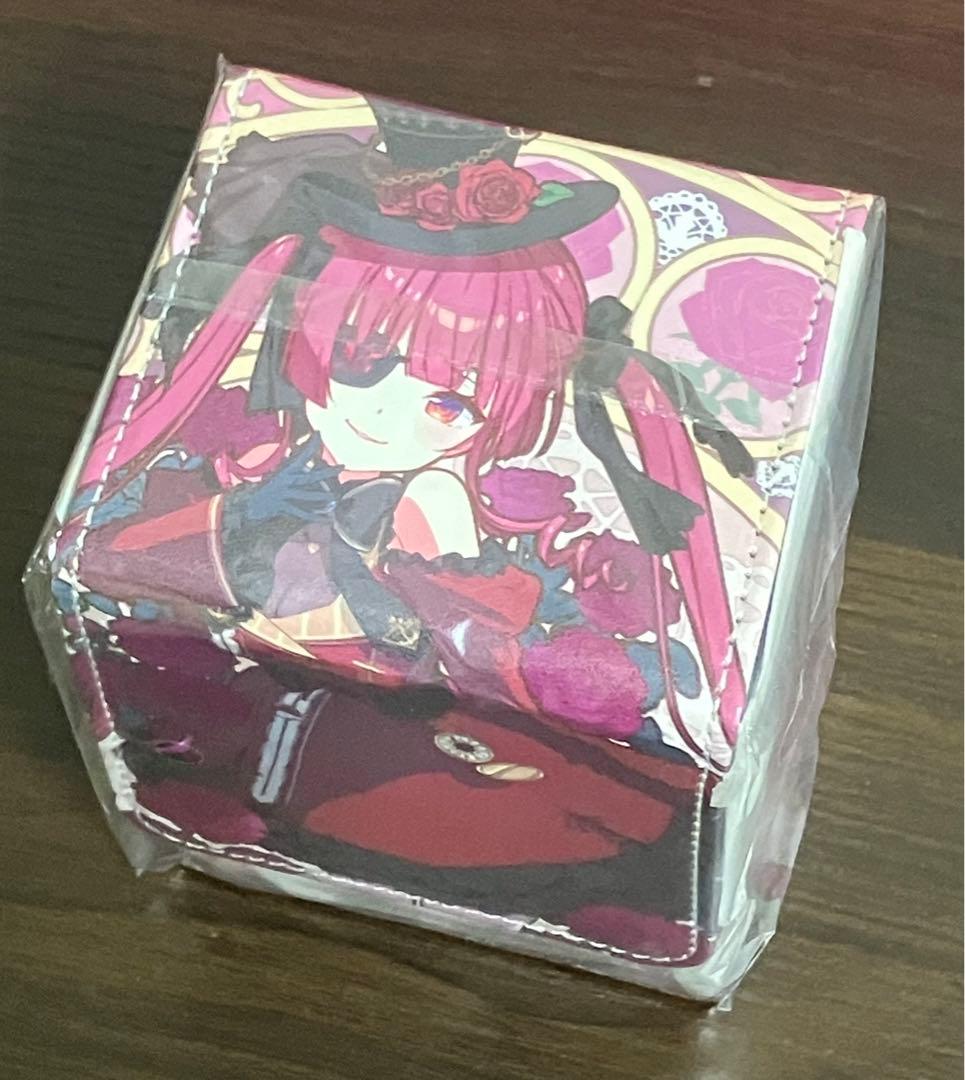 混沌の女神様　ミュシャ風　合皮製デッキケース　ホロライブ　宝鐘マリン